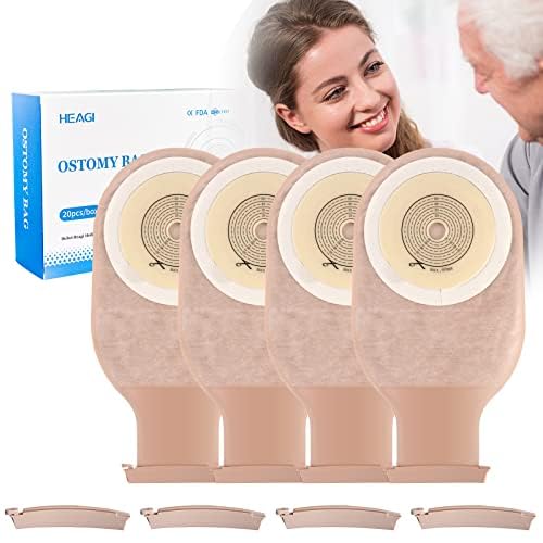 Amazon.com: 20 Pack Colostomy Bags, One Piece Ostomy Bag Ostomy